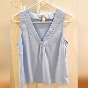 Light blue sleeveless blouse FOREVER 21 size XS